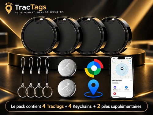 Pack 4 Trackers TRACEVIA