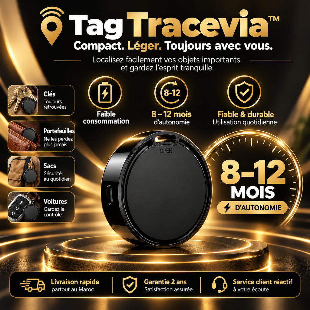 Pack 4 Trackers TRACEVIA