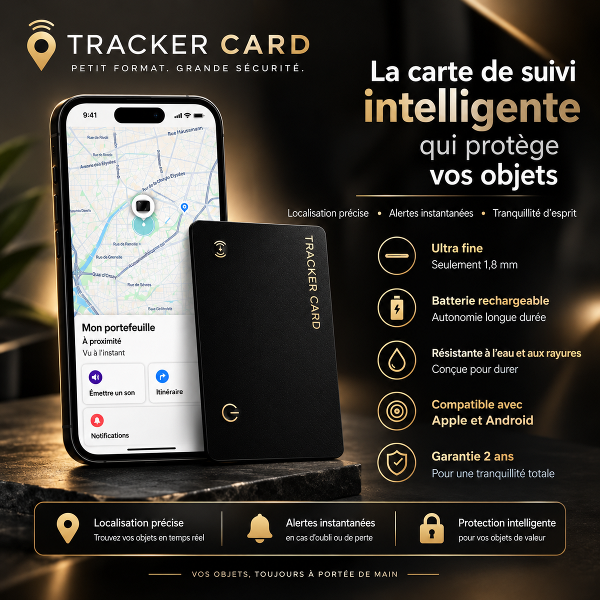 Carte TRACEVIA : Localisation Intelligente
